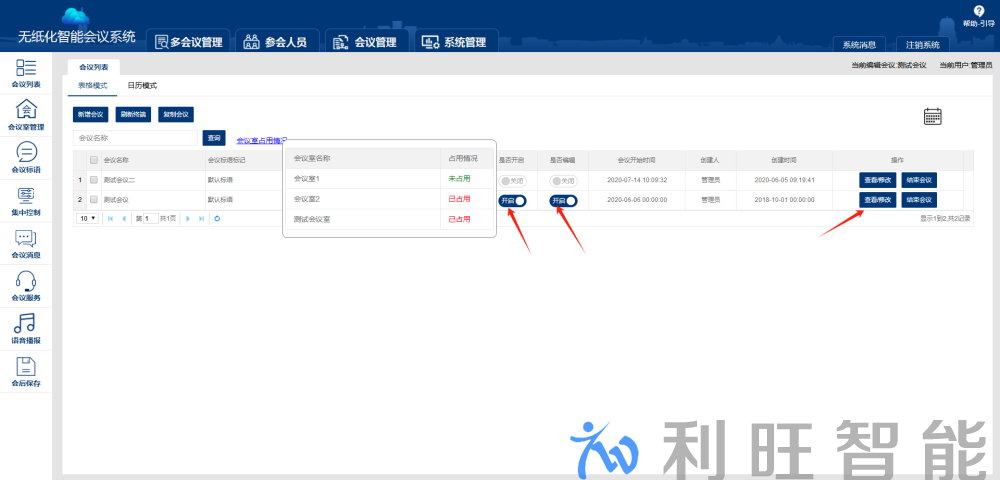 無紙化系統會議管理